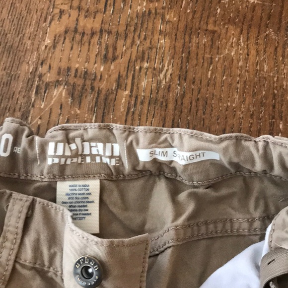 Urban pipeline slim straight khaki pants uniform - Picture 2 of 6